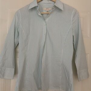 Women’s Merona Blue Striped Shirt